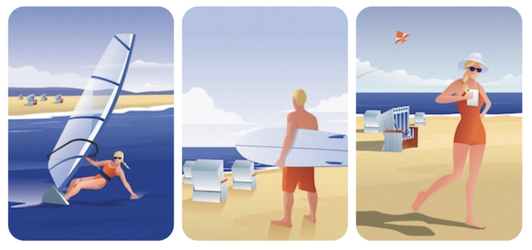 Strandkorb online buchen